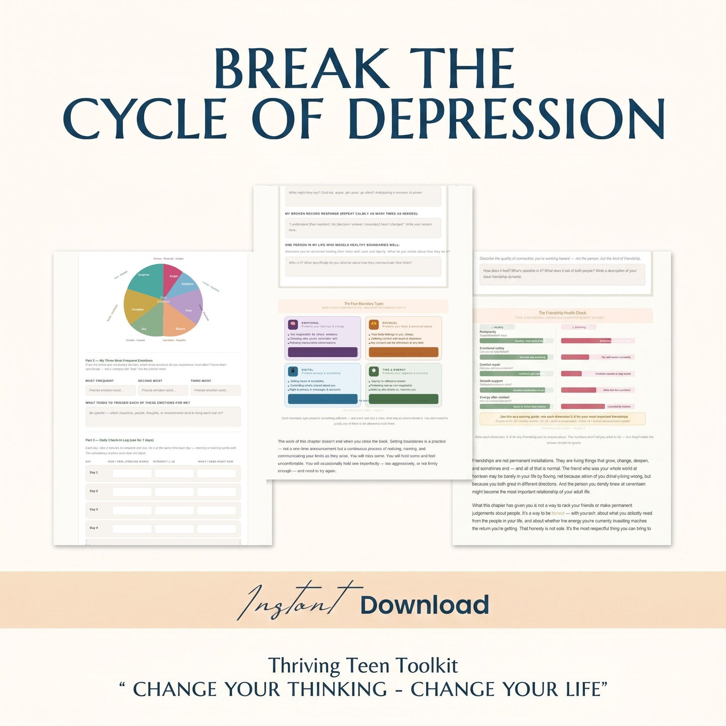 Thriving Teen Toolkit: From Overwhelmed to Unstoppable