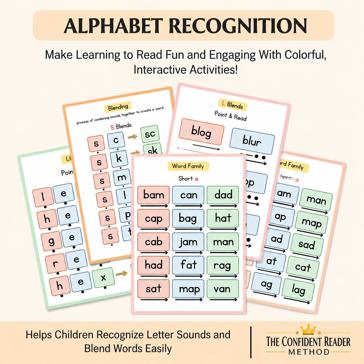 The Confident Reader Method: From Letter Sounds to Confident Reading