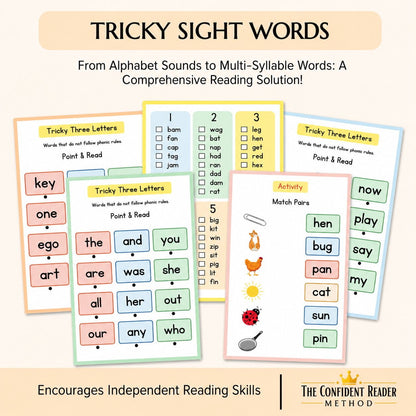 The Confident Reader Method: From Letter Sounds to Confident Reading