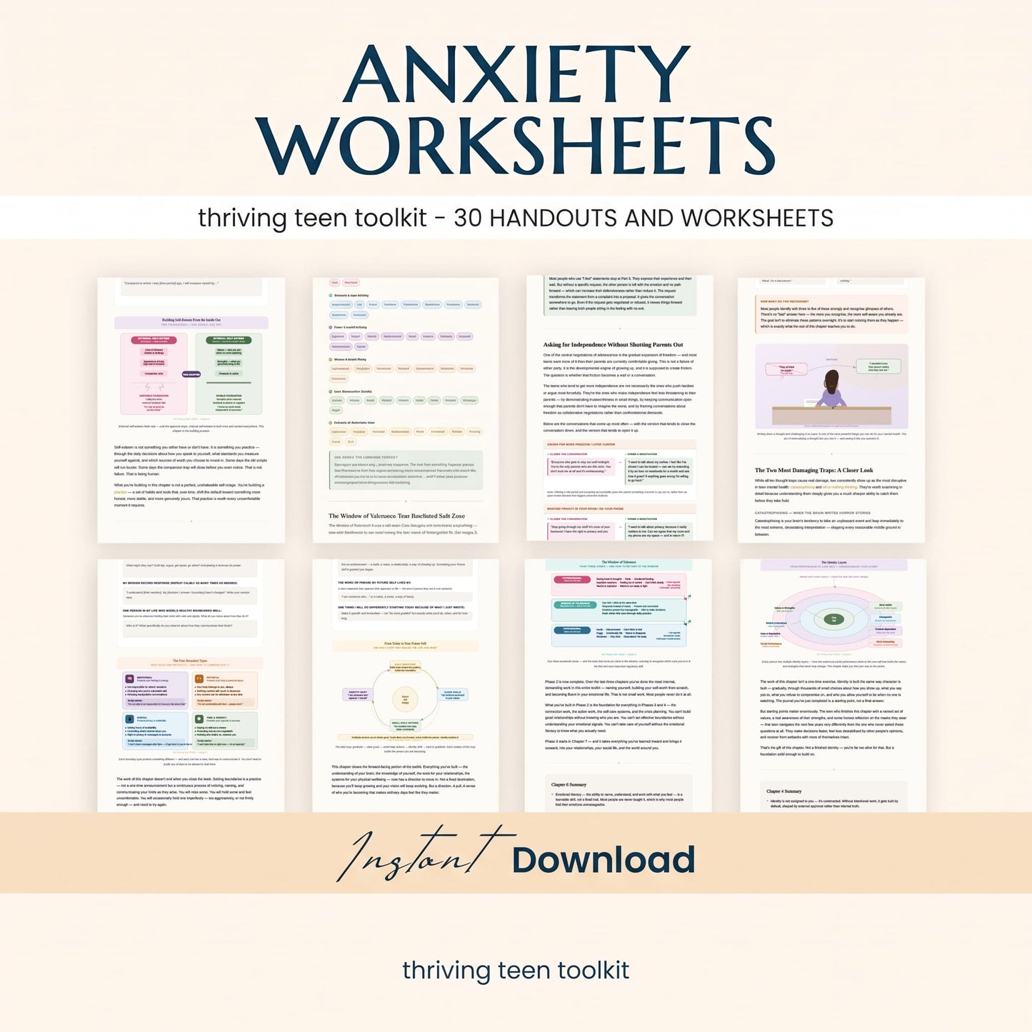 Thriving Teen Toolkit: From Overwhelmed to Unstoppable